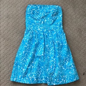 Strapless Lilly Pulitzer dress
